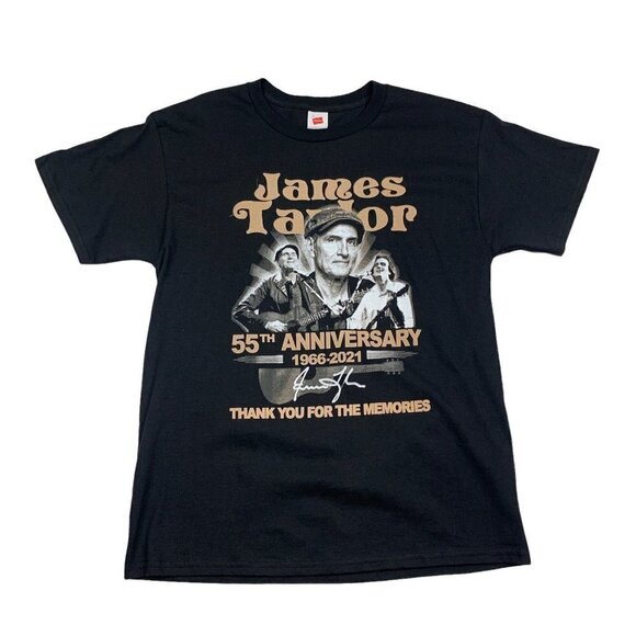 James Taylor 55th Anniversary 1966 – 2021 Shirt James Taylor Tour T-Shir… - Picture 1 of 4